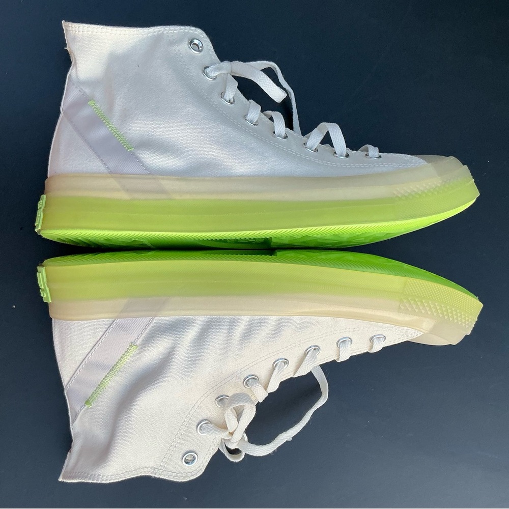 CONVERSE Chuck Taylor All Star CX Men's 11 | LightWeight | Egret Pale Putty Lime - Picture 2 of 9